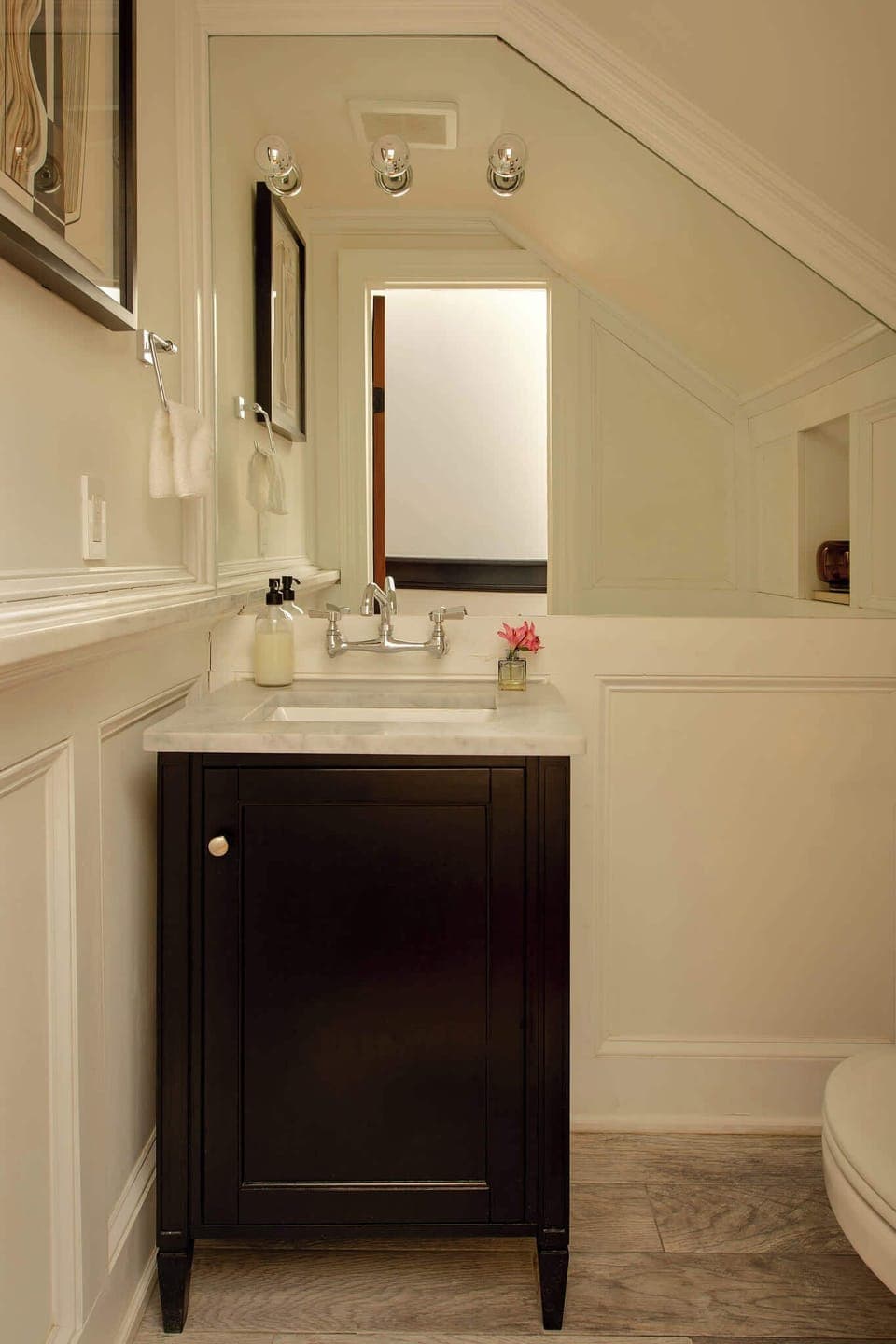 Half Bathroom | First Floor | Below the Stairs