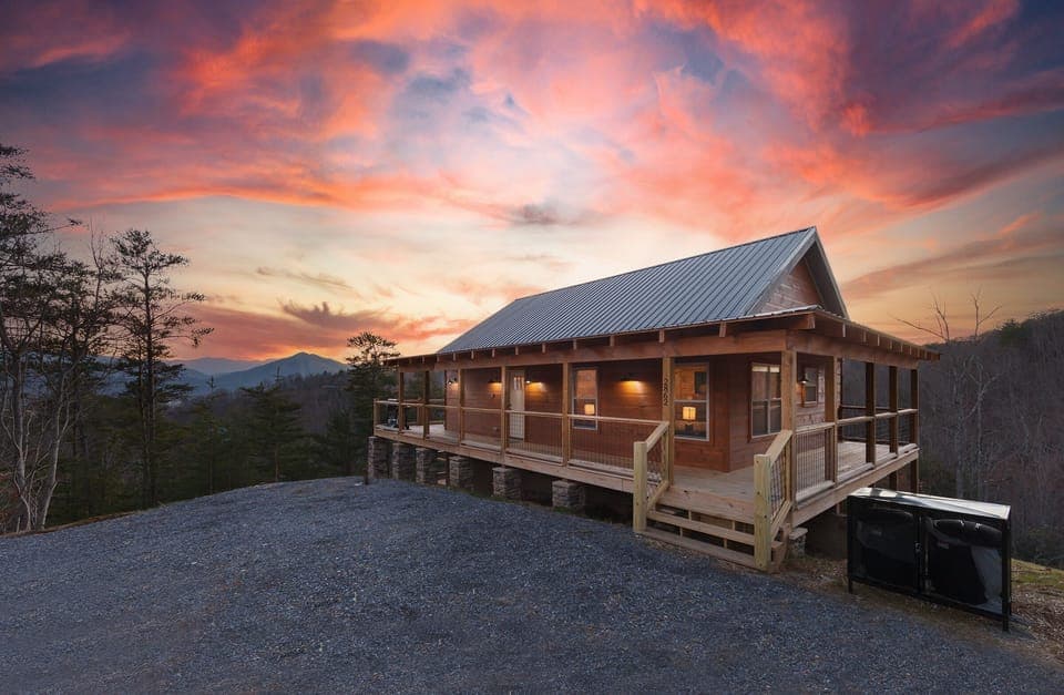Exterior Twilight View 
