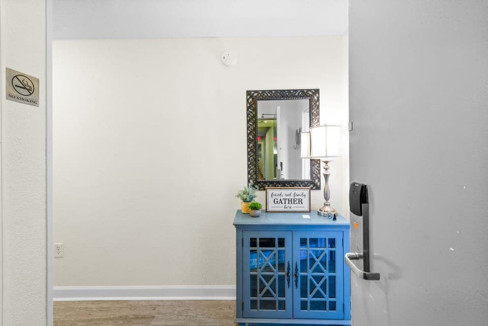 Feel at home as soon as you walk in the door.