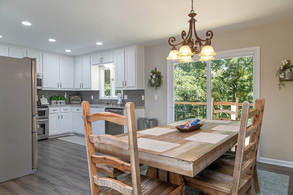 Dining Area off the Kitchen