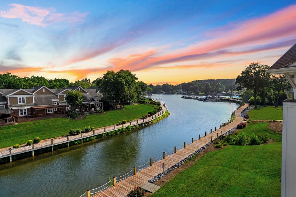 Views from Lavish Lake Lounge.
