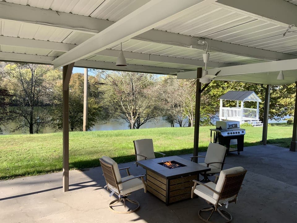 Back patio