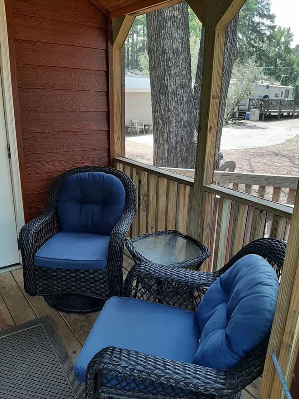 Relax on the deck.