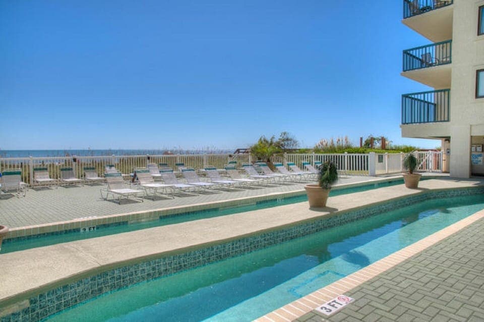 Float around the lazy river on a lazy afternoon.