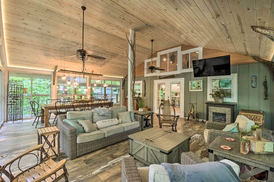 Hiawassee Vacation Rental | 4BR | 2BA | Step-Free Access | 1,500 Sq Ft