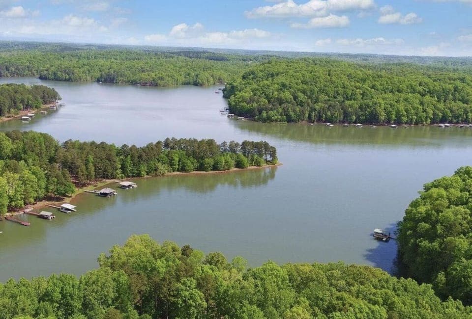 Aerial view of our Cove! 