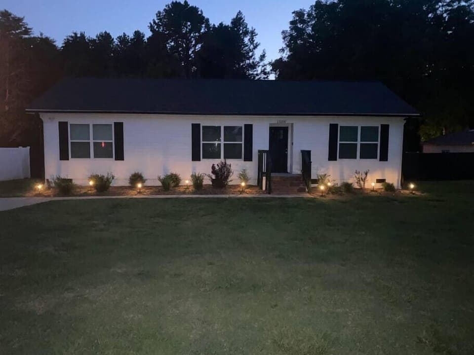 House at night 
