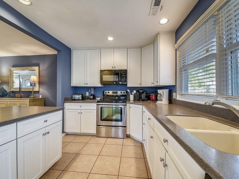 Kitchen at 35 Lands End