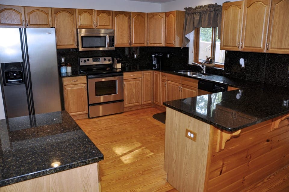 Spacious kitchen