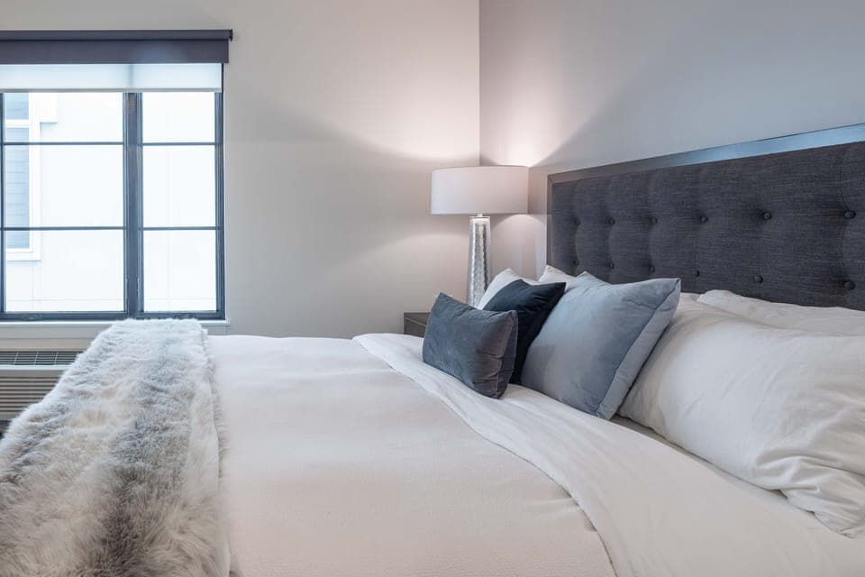 Sleep in after a day exploring downtown Nashville.