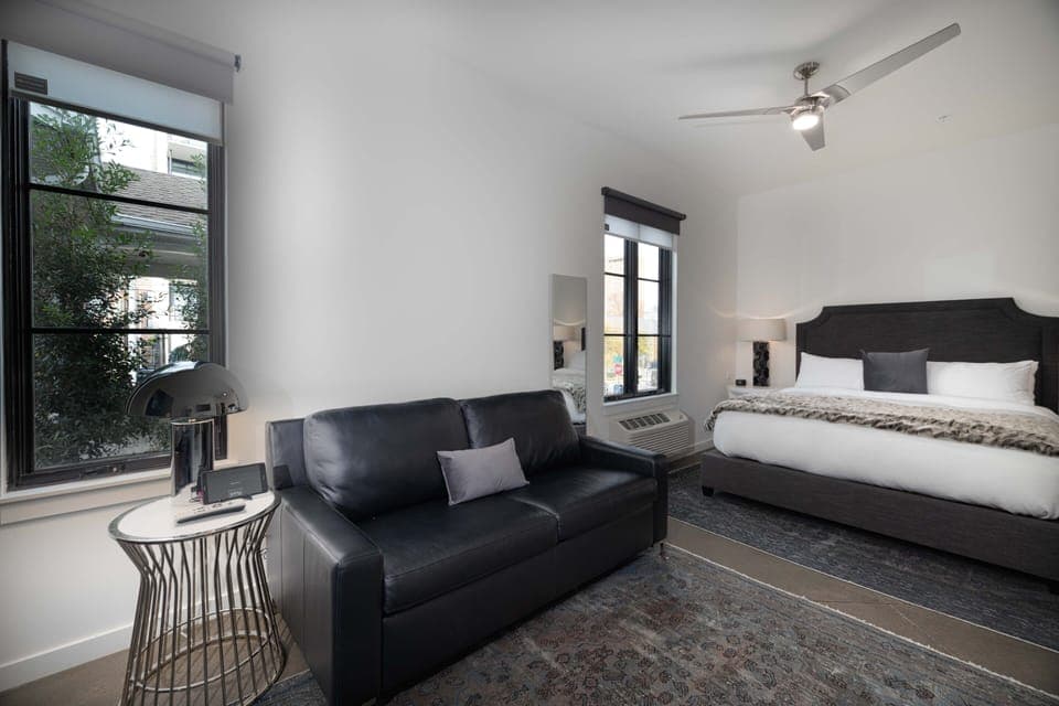 Four full private suites.