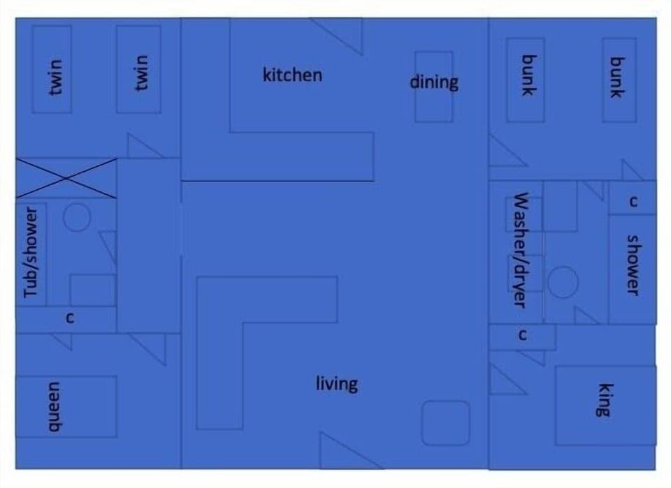 Bungalow layout