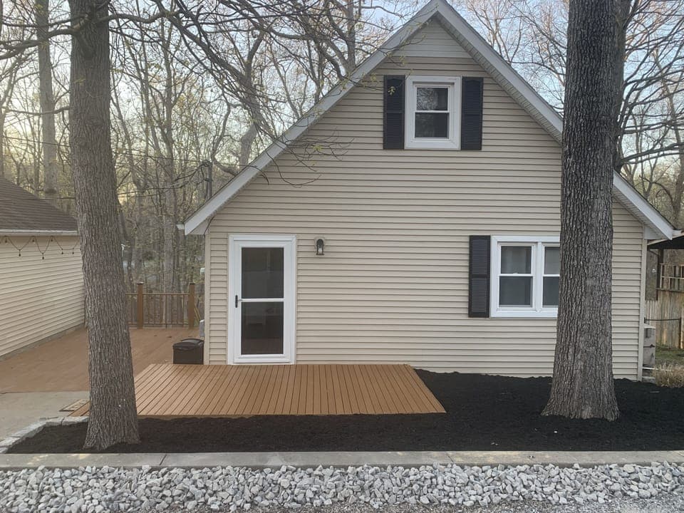 Nestled on a quiet street walking distance or golf cart ride from Moors Marina.