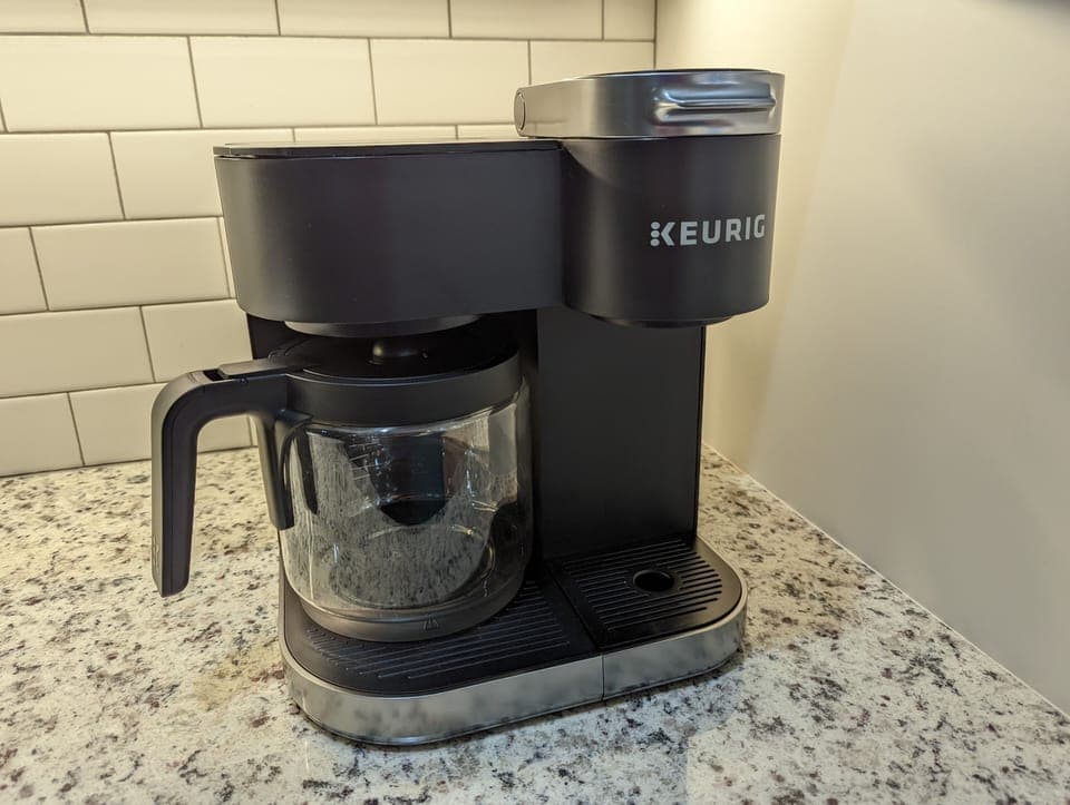 Keurig K-Duo Single Serve and Carafe Coffee Maker with Removable Reservoir