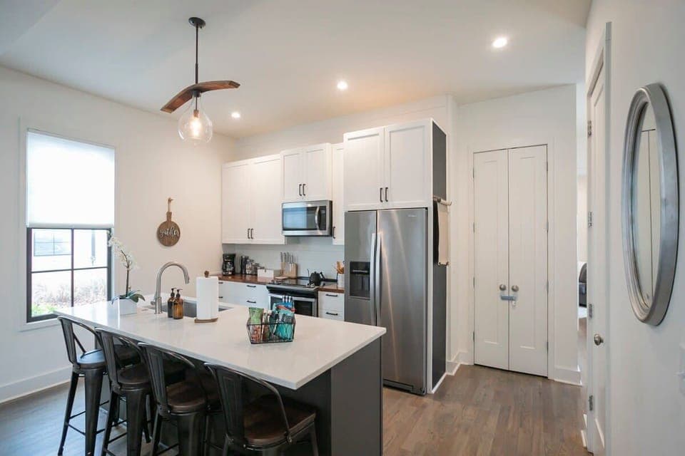 Brand New Fully Stocked Kitchen with Island