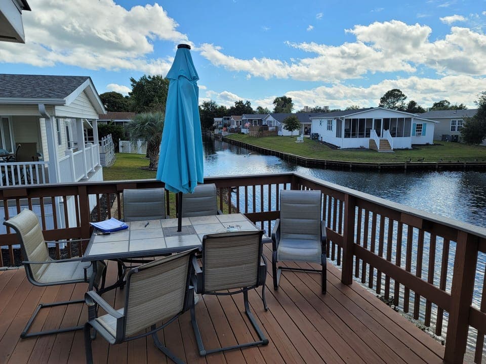 View from your oversized deck