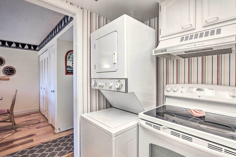 Laundry Area | Laundry Detergent | Hangers | Iron & Board