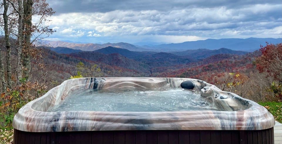 Day Time Hot Tub Views