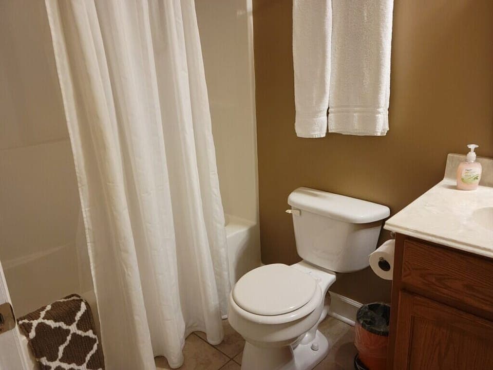 All rooms have private bathroom 
and large walk in closets 