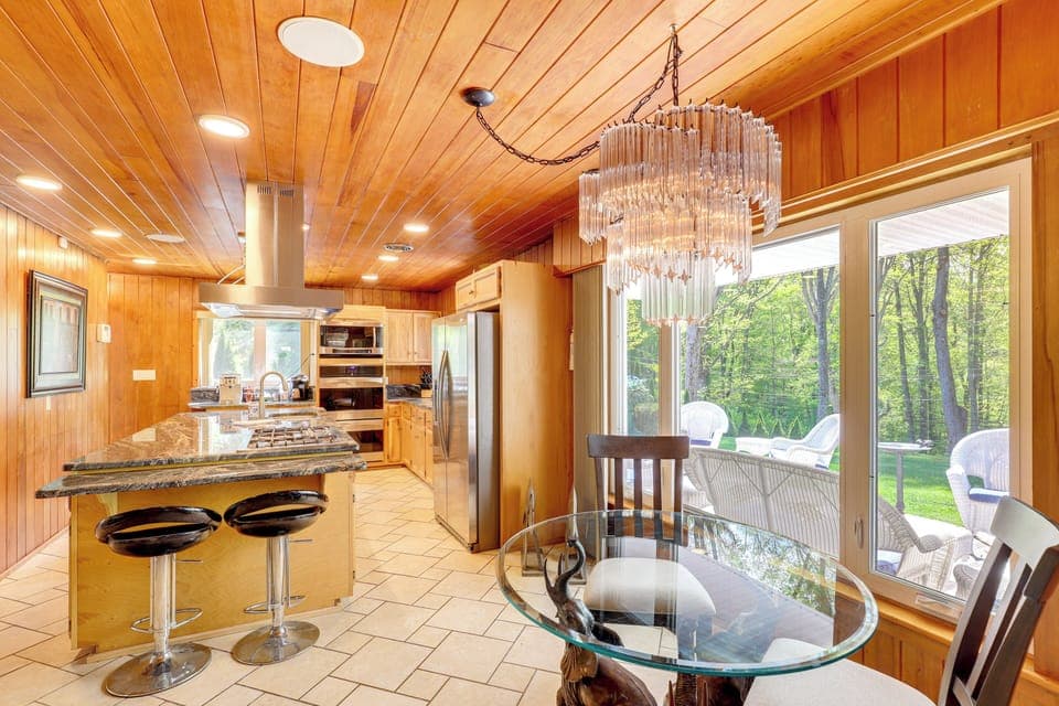 Kitchen | Dining Nook | Fireplace
