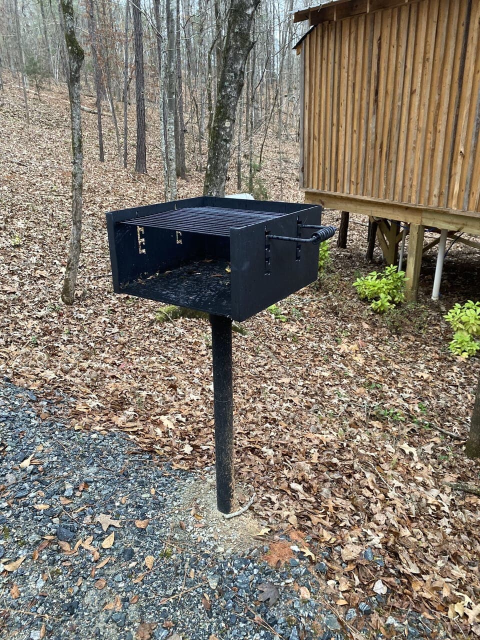 Park style grill
