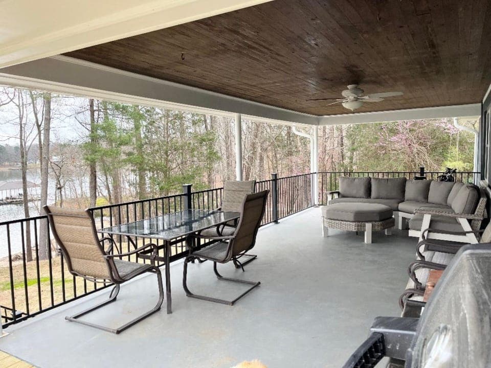 Covered deck