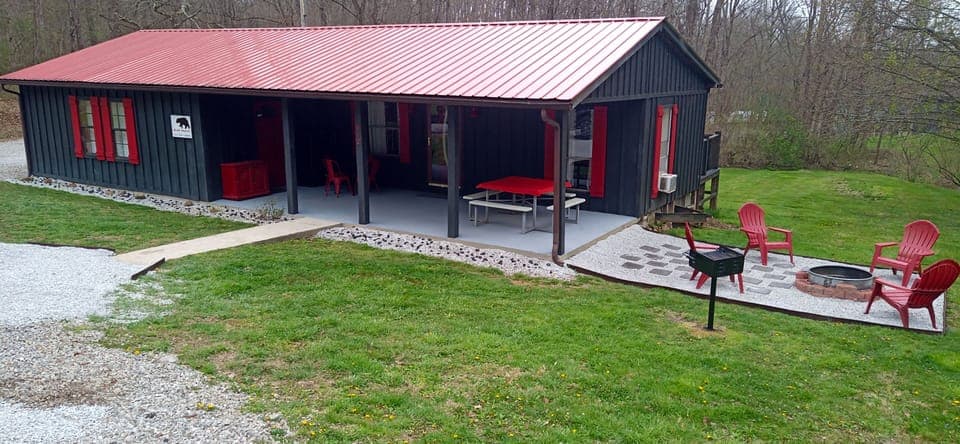 Entrance to The Bear Shack