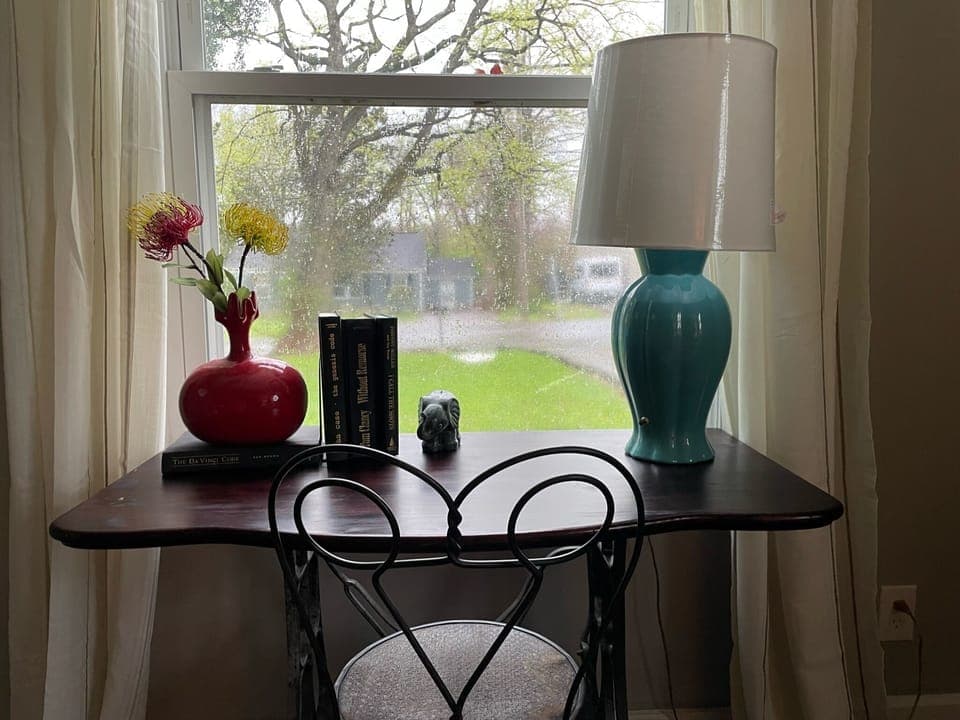 Living room desk