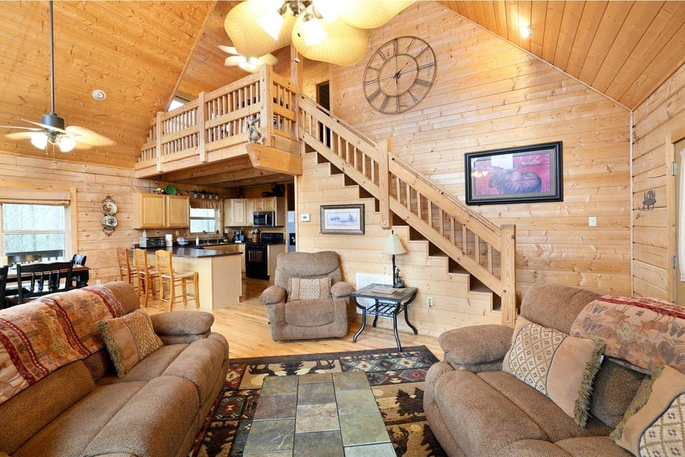 Living Room-Open to Dining area and Kitchen