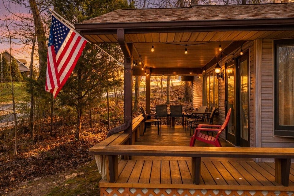 Front porch living!