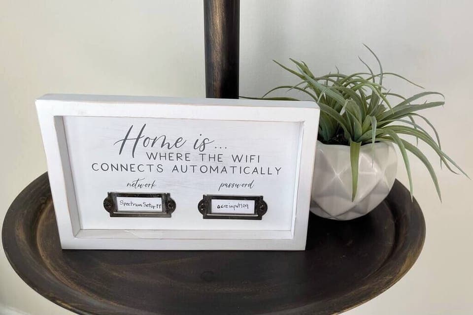 Wifi is included in all our rentals