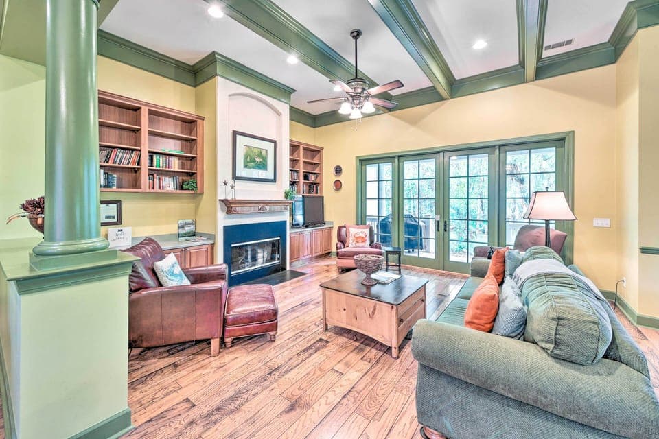 Bluffton Vacation Rental | 2BR | 2BA | 1,600 Sq Ft | 1 Step to Enter
