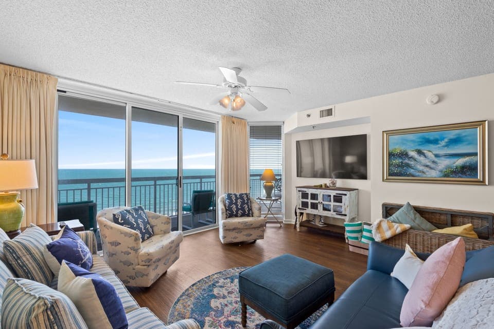 Oceanfront Living Room
