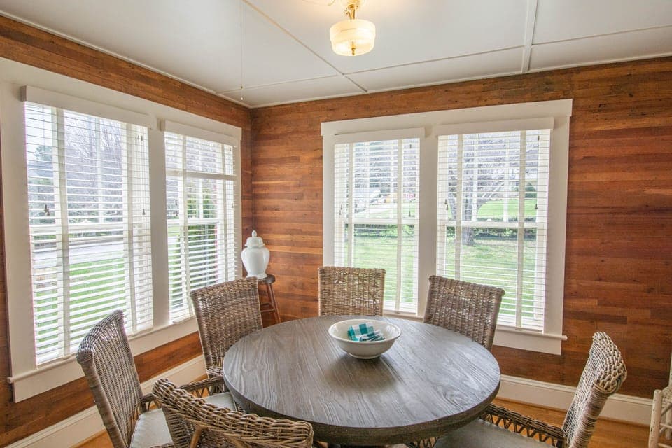 Big dining room table...