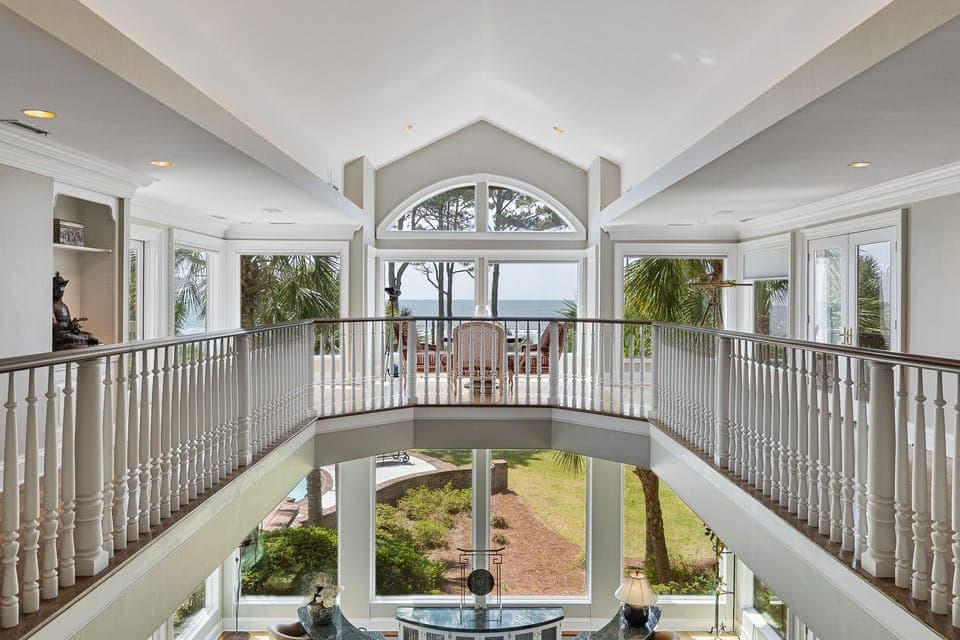 2nd Floor View and Common Area Above Entry