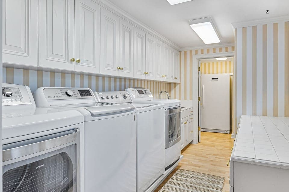 Laundry in Main Hall Off of Kitchen