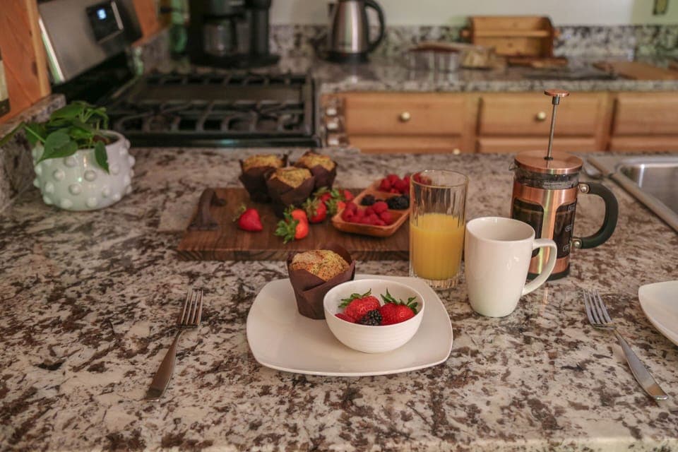 Gourmet breakfast