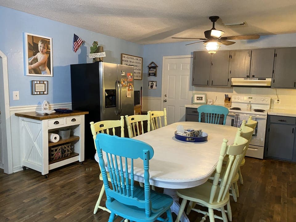 Kitchen table for 8