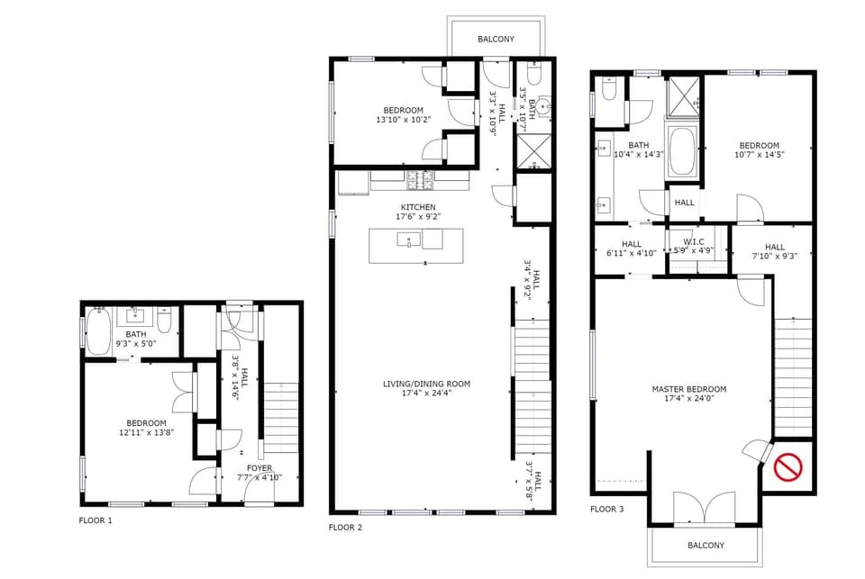 Floor plan for Twain.