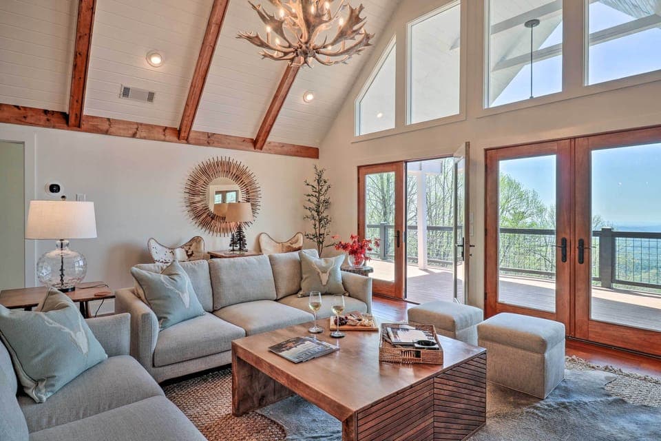 Highlands Vacation Rental | 6BR | 5BA | 4,200 Sq Ft | Access Only By Stairs