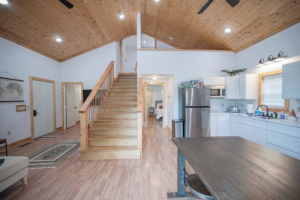 Shared area from side door