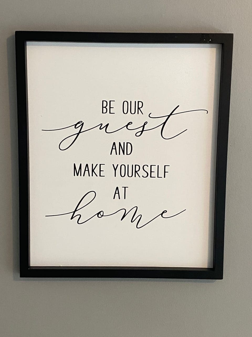 BE OUR GUEST AND MAKE YOURSELF AT HOME!!