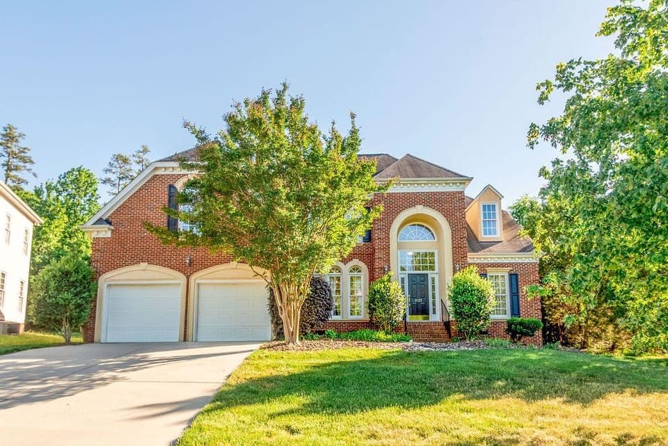 Large house in a quiet neighborhood