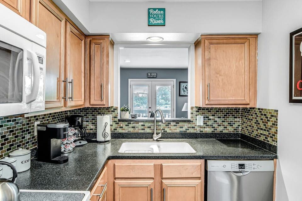 Fully equipped kitchen for all of your cooking needs.