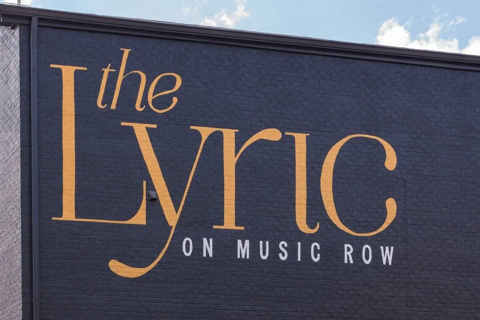Live the Music Row vibe at the Lyric.