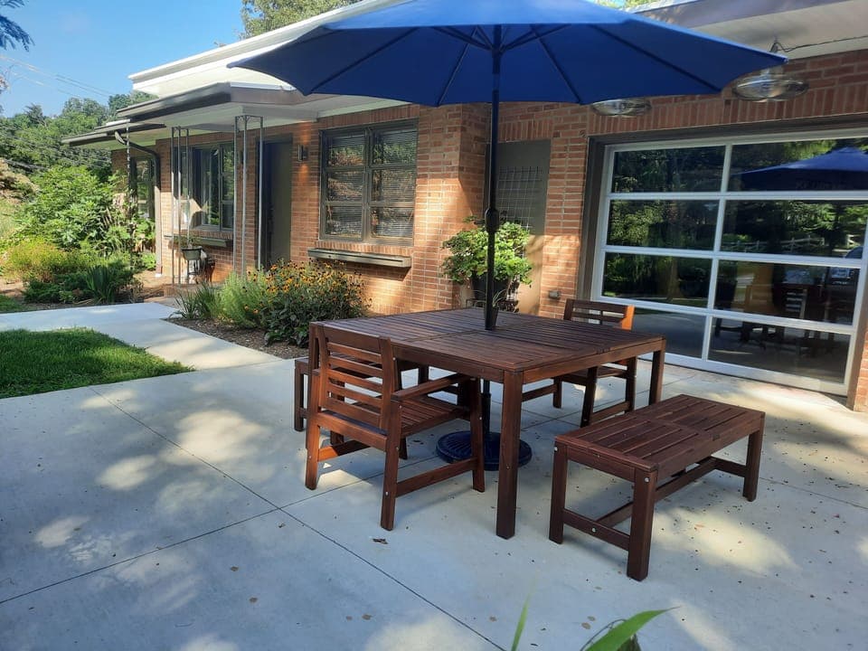Patio area