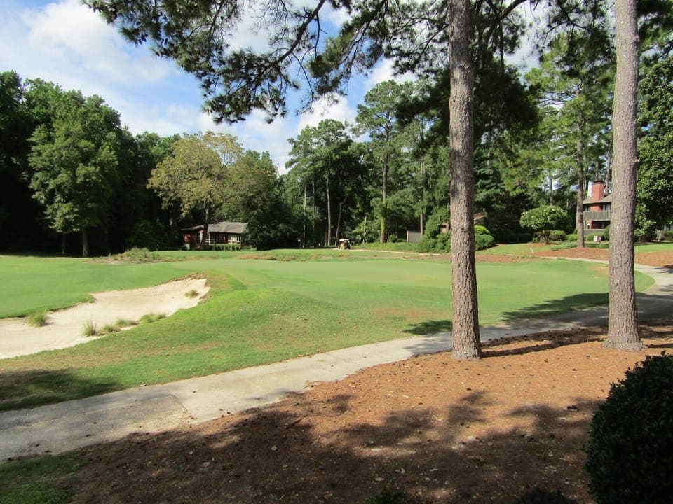 View of 17th green on Course #3
