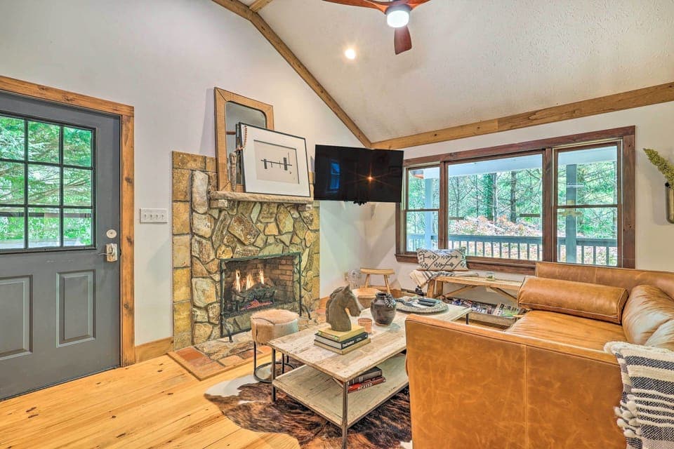 Boone Vacation Rental | 3BR | 2BA | Stairs Required | 1,700 Sq Ft