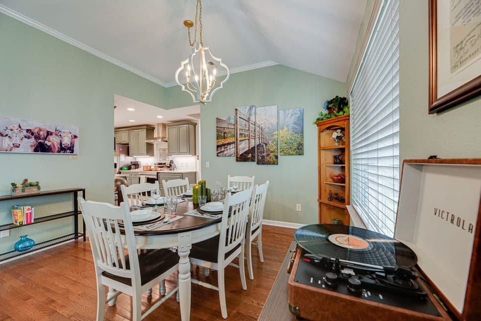 Decorated for comfort, there is space for up to six guests and lots to look at