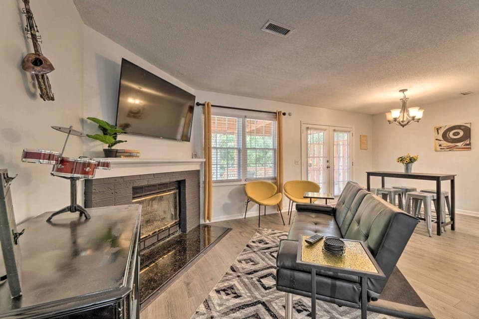 Nashville Vacation Rental | 3BR | 2.5BA | Stairs Required | 1,700 Sq Ft